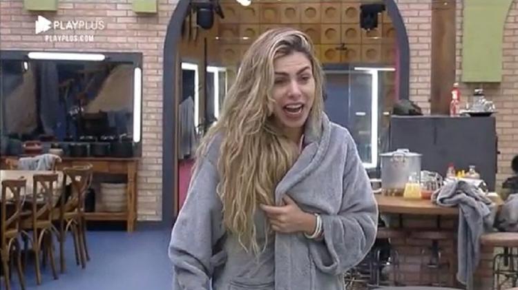 A Fazenda 2021: Erika diz que não irá mais chorar dentro do confinamento - Reprodução/Playplus - Reprodução/Playplus
