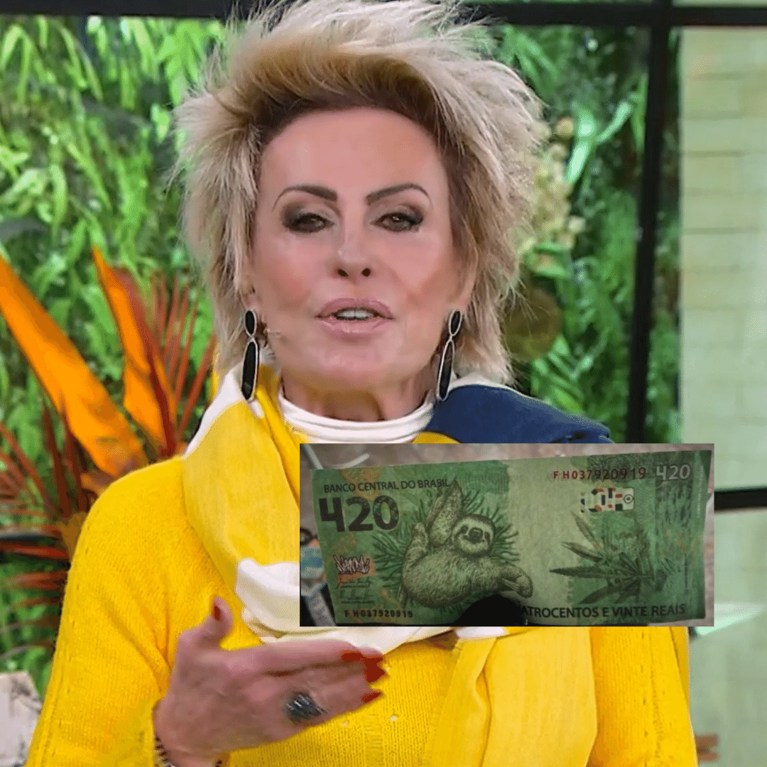 Ana Maria Braga não explica referência à maconha em cédula de R$ 420 -  09/08/2022 - UOL Splash