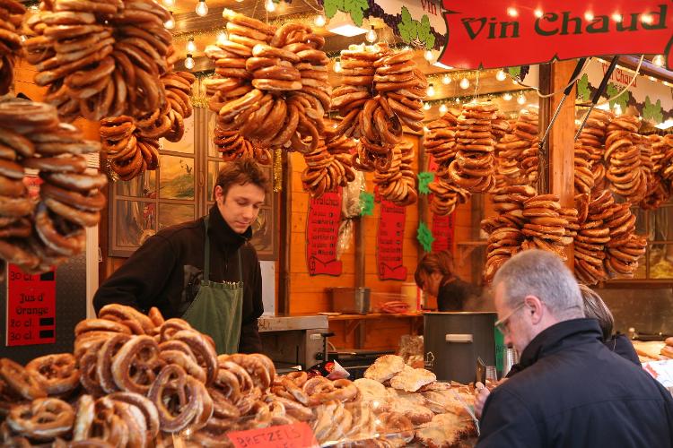 Mercado de Natal de Estrasburgo, na França