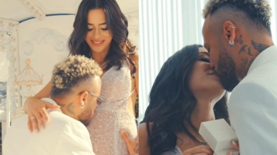 Bruna Biancardi e Neymar fizeram chá revelação do sexo de seu bebê - Reprodução/Instagram