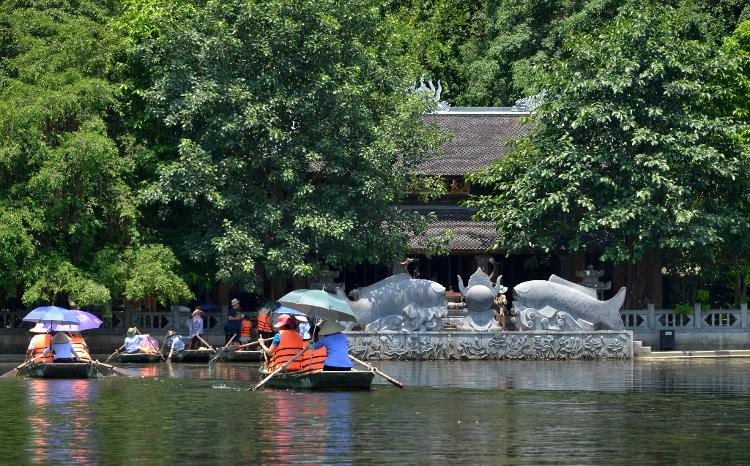 Tours de barco em Ninh Binh, no Vietnã