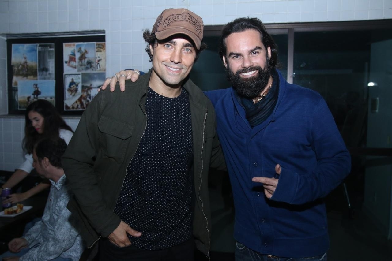 30.jul.2016 - Elenco de "Liberdade, Liberdade" comemora o fim da novela no Rio de Janeiro - Daniel Pinheiro/Agnews