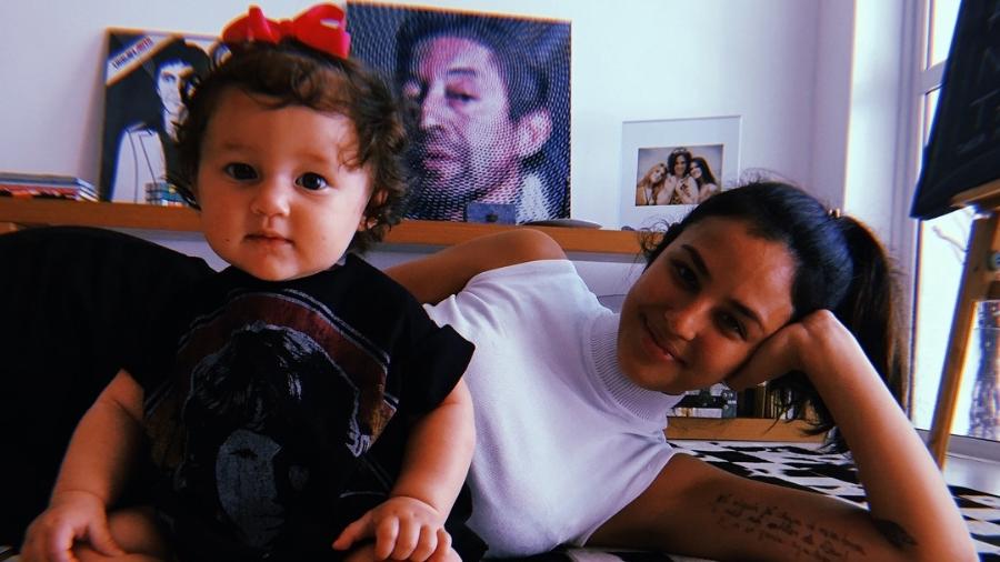 Yanna Lavigne com a filha, Madalena - Reprodução/Instagram
