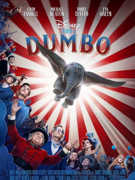 Pôster de "Dumbo", de Tim Burton - Reprodução/Twitter