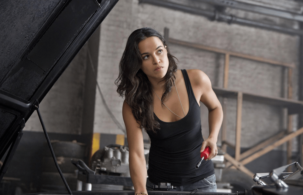 A atriz Michelle Rodriguez - Reprodução