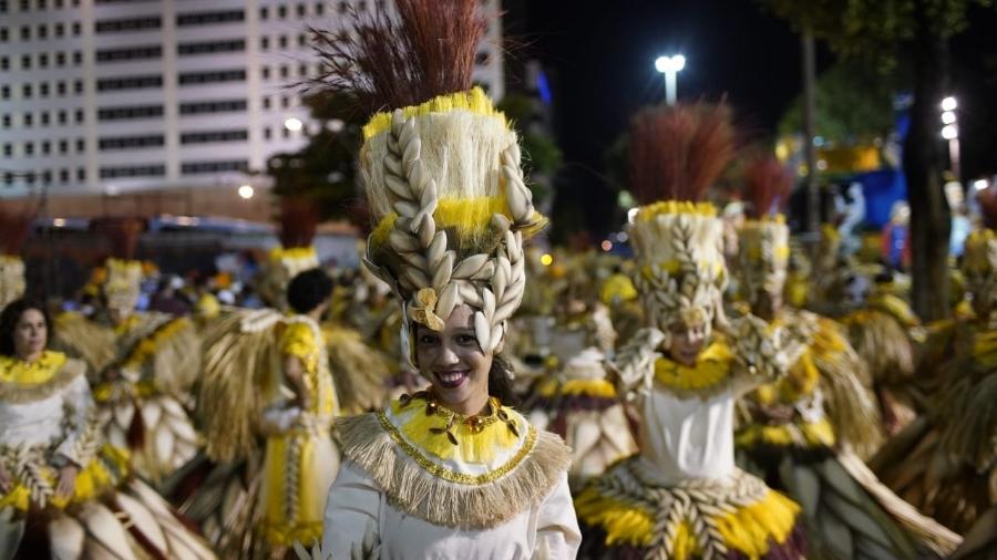 Desfile da Unidos da Tijuca no Carnaval 2019 - Ricardo Borges/UOL