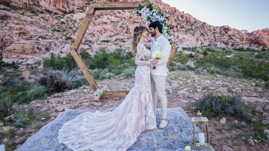 Lucas Fernandes se casa com Ana Lúcia Vilela em Las Vegas - Reprodução/Instagram