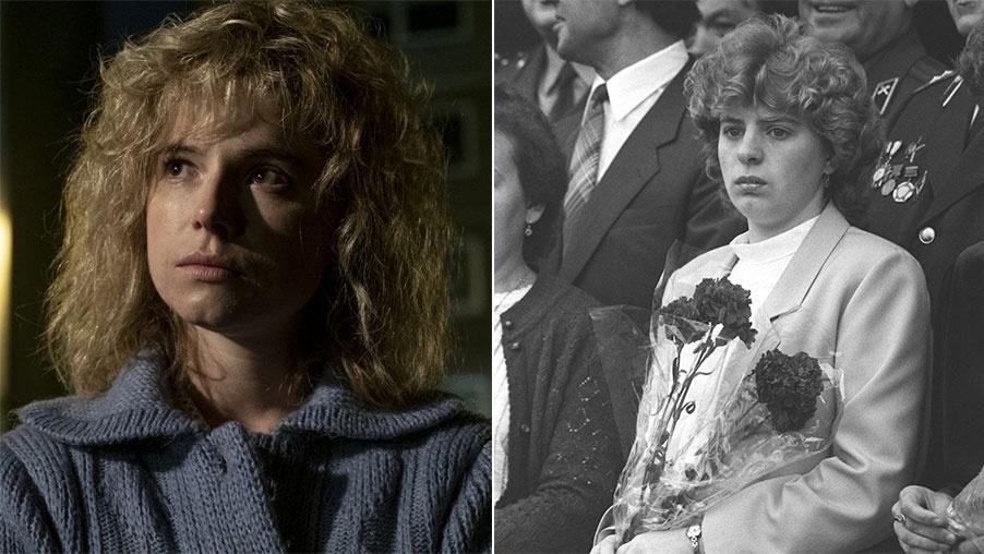 Jessie Buckley como Lyudmila Ignatenko - Arte/UOL