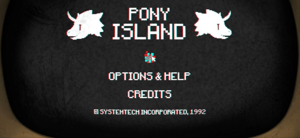 O START não se responsabilidade pelos danos causados por "Pony Island" - Divulgação