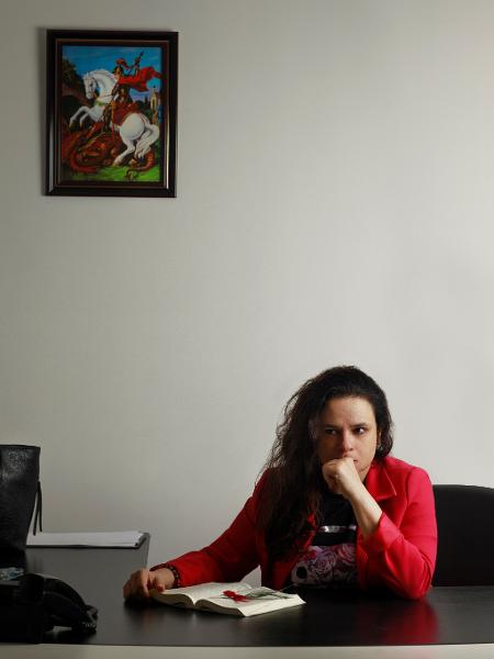 Retrato da deputada estadual Janaina Paschoal - Julia Rodrigues/UOL