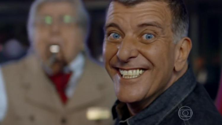 Jorge Fernando interage com a mãe, Hilda Rabello, em Guerra dos Sexos (2012) - Reprodução/Globo - Reprodução/Globo