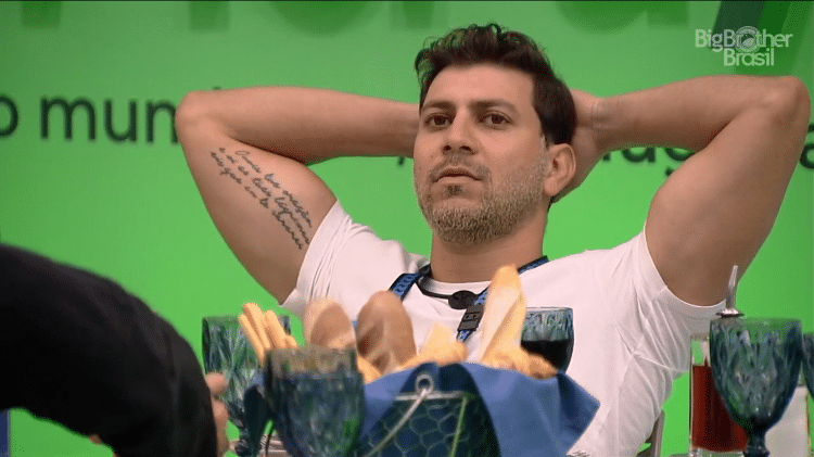 BBB 21: Caio é aconselhado por Sarah e Rodolffo a não desistir  - Reprodução/Globoplay - Reprodução/Globoplay