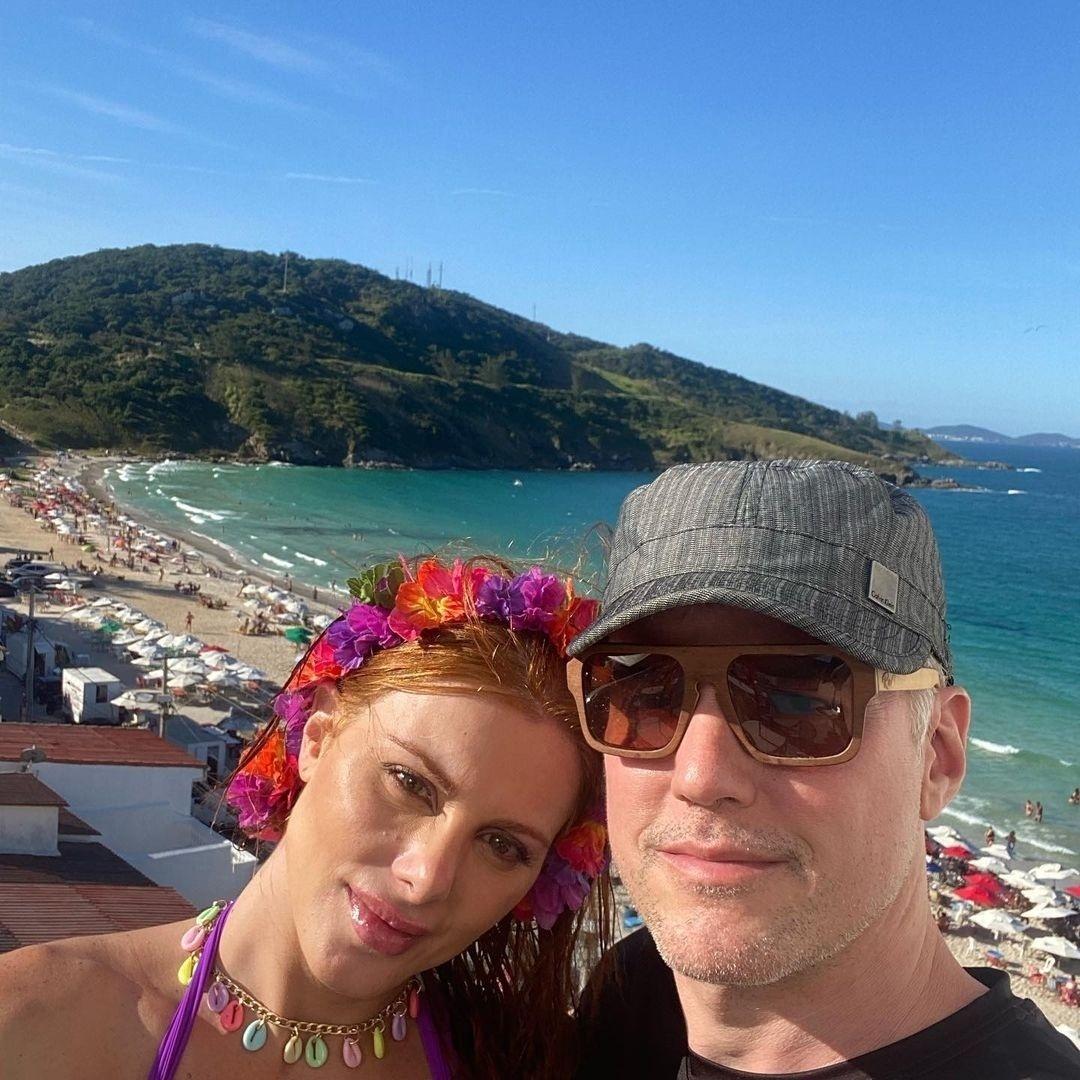 Deborah Albuquerque e Bruno Salomão - Reprodução/Instagram