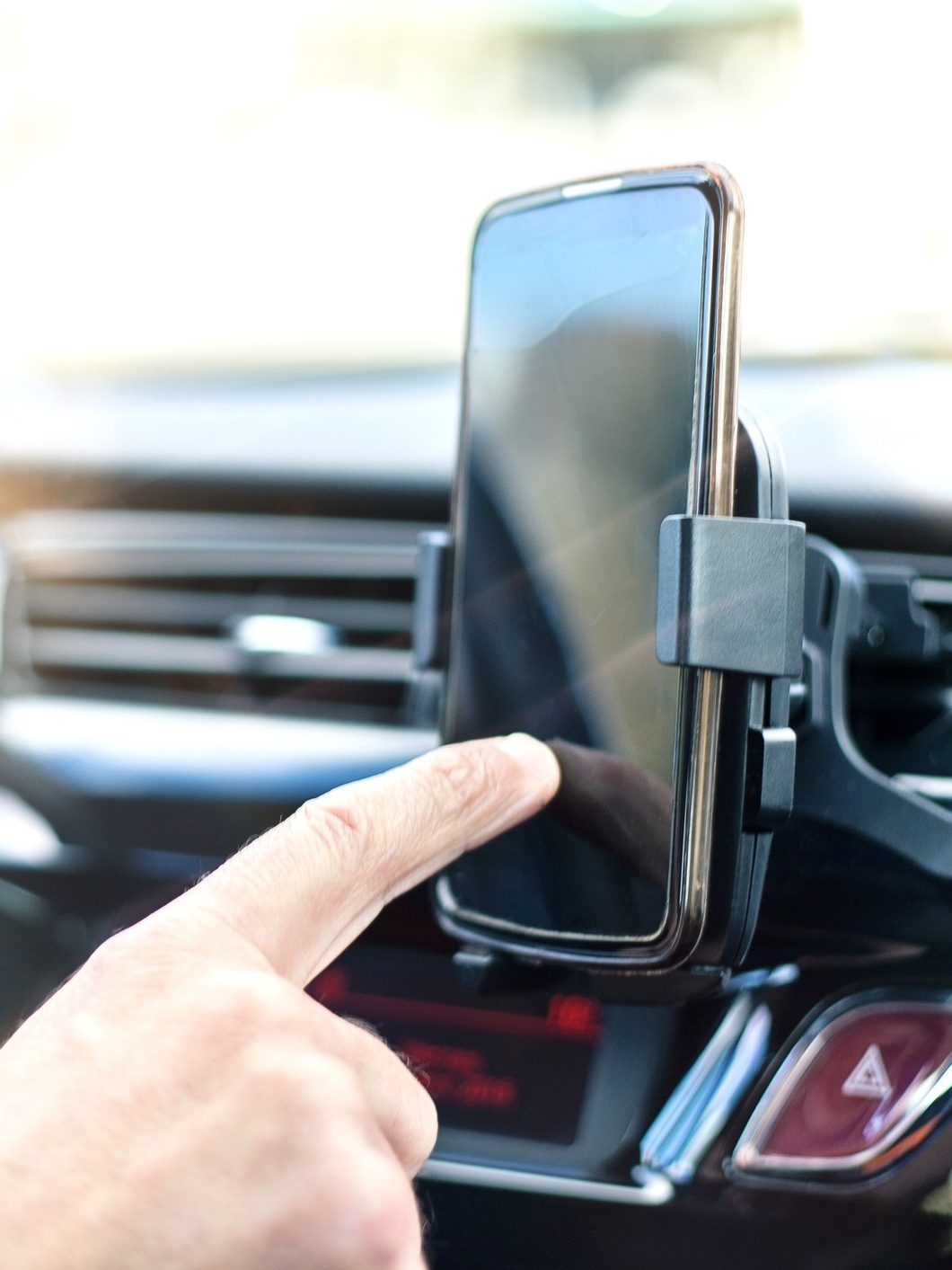 Suporte de celular para carro suporte de telefone de braço longo