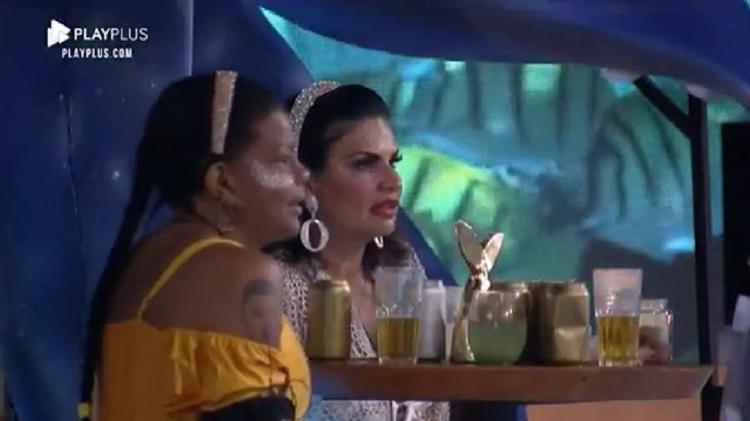 A Fazenda 2021: Solange diz não conhecer Lary Bottino - Reprodução/Playplus - Reprodução/Playplus