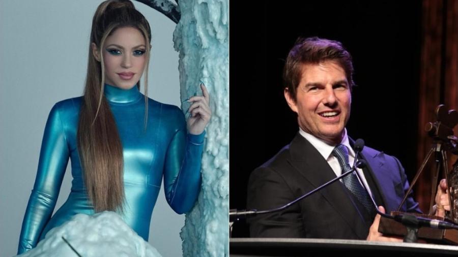 Tom Cruise teria chegado a enviar flores para impressionar Shakira - Reprodução/Instagram 