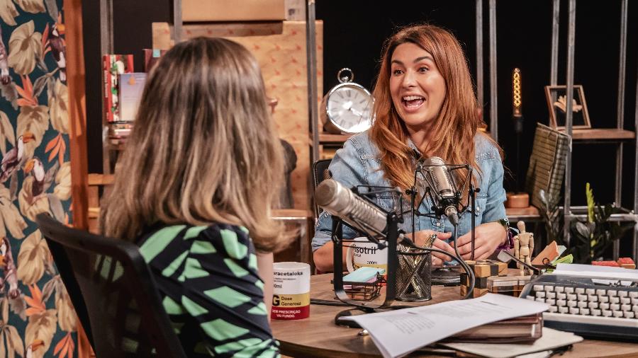 Fernanda Paes Leme em participação no "Desculpa Alguma Coisa" - Mariana Pekin/UOL