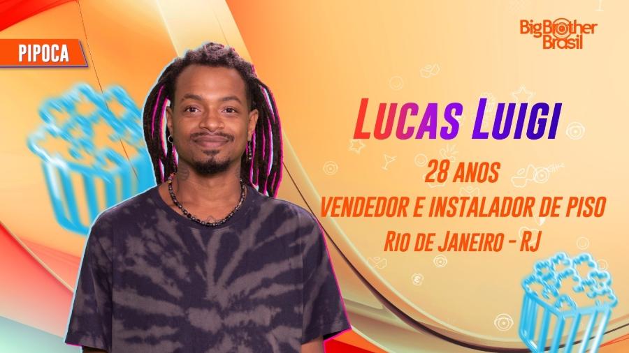 BBB 24: Lucas Luigi faz parte do time da pipoca