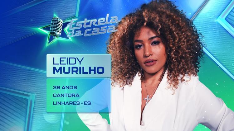 Estrela da Casa: Leidy Murilho é uma das participantes Estrela da Casa: Leidy Murilho é uma das participantes