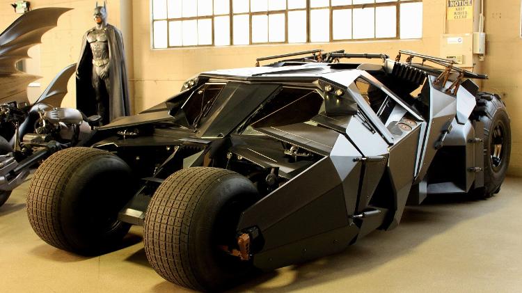 Uma das cinco unidades usadas no filme está exposta no museu da Warner Bros, na Califórnia (EUA) Uma das cinco unidades usadas no filme está exposta no museu da Warner Bros, na Califórnia (EUA)