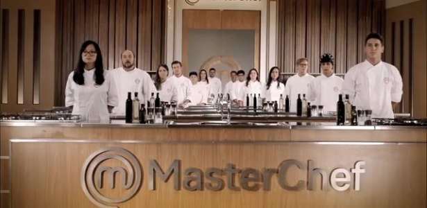Os 14 participantes da segunda temporada do "MasterChef" - Reprodução/Band