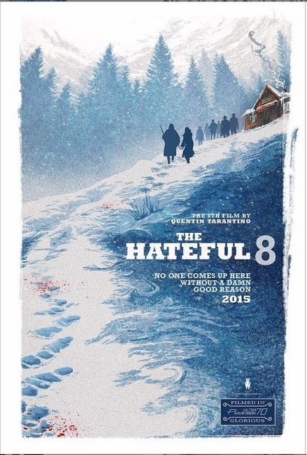 Pôster do filme "The Hateful 8", de Quentin Tarantino, é divulgado durante a Comic-Con - Reprodução