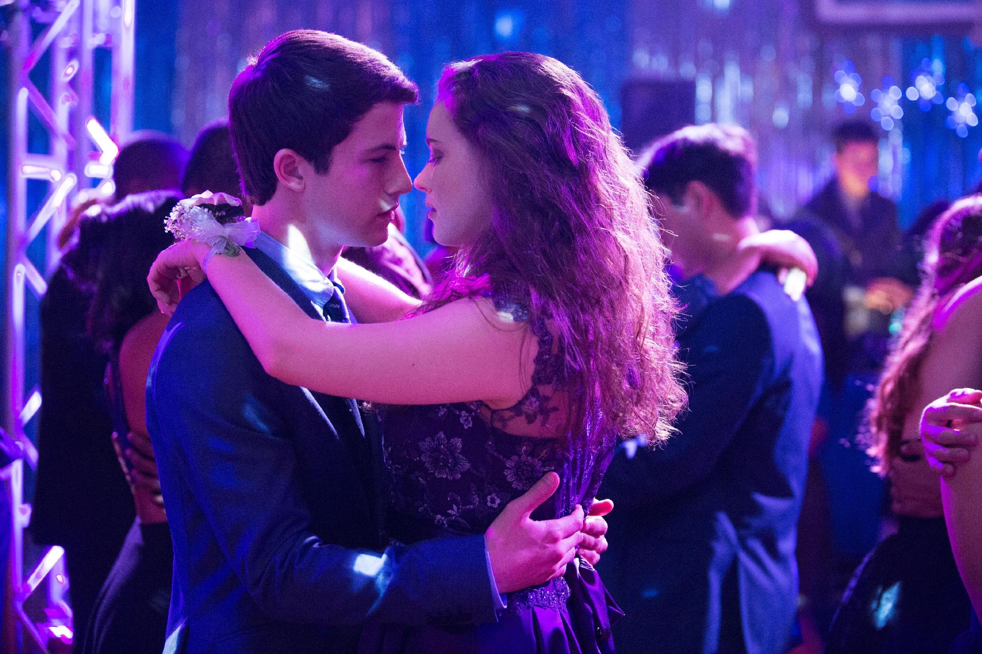 Clay (Dylan Minette) e Hannah (Katherine Langford) em cena de "13 Reasons Why", da Netflix - Divulgação/Netflix