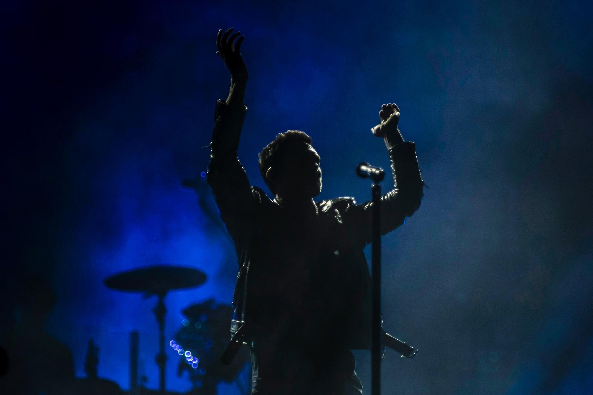 Maroon 5 substitui Lady Gaga e encerra primeira noite do Rock in Rio 2017 - Bruna Prado/UOL