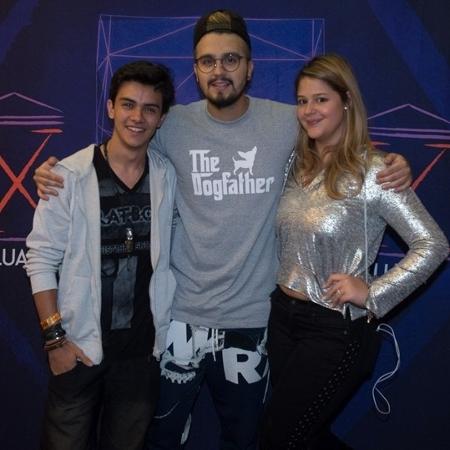 Youtuber Maria Cavalcante assumiu namoro com Vitor Aguiar durante show de Luan Santana - Marcos Ribas/Brazil News - Marcos Ribas/Brazil News