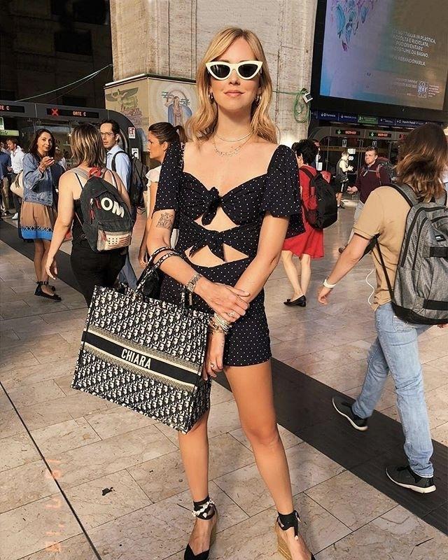 Óculos gatinho - Chiara Ferragni - Reprodução/Instagram