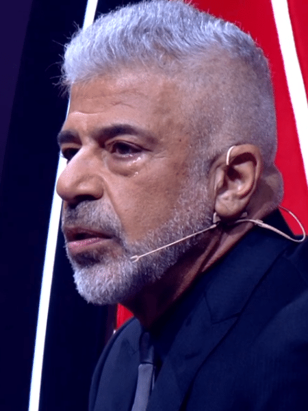 Lulu Santos se emociona em apresentação de Priscila Tossan nas quartas de final do "The Voice Brasil" - Reprodução - Reprodução