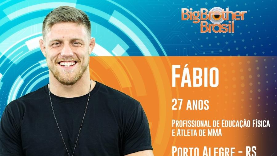 Fábio Alano, sexto participante anunciado no "BBB 19", foi eliminado do programa - Reprodução/GShow