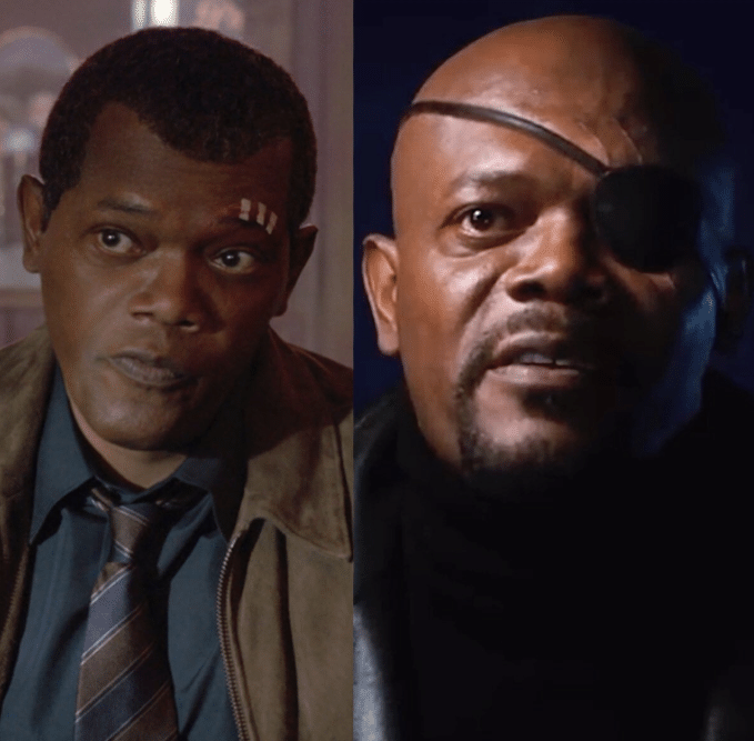 "Desafio dos 10 anos" com os heróis da Marvel - Reprodução/Twitter/Marvel