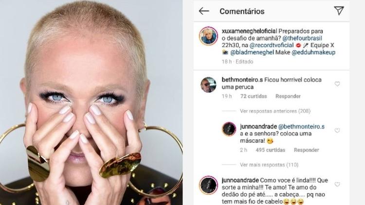 Junno rebate seguidora que criticou novo visual de Xuxa - Reprodução/Instagram - Reprodução/Instagram