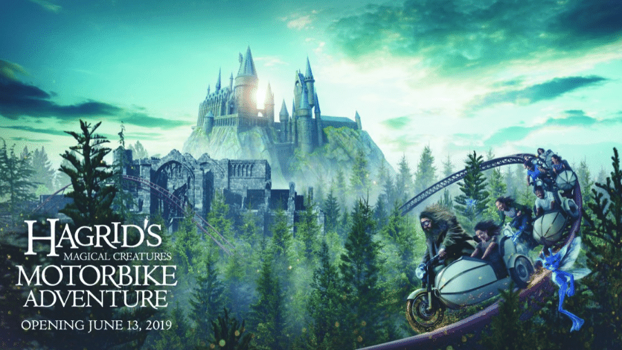 Pôster de Hagrid"s Magical Creatures Motorbike Adventure - Reprodução