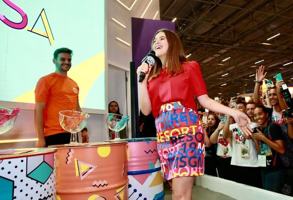 Maisa anima público da CCXP 2019 - Iwi Onodera/UOL