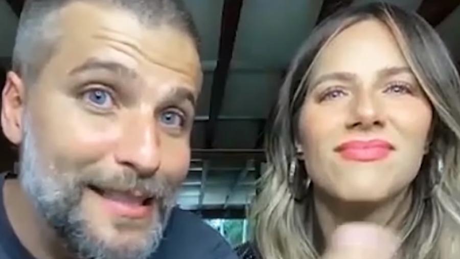 Bruno Gagliasso e Giovanna Ewbank conversaram com Astrid Fontenelle para o canal de YouTube da apresentadora - Reprodução/Instagram