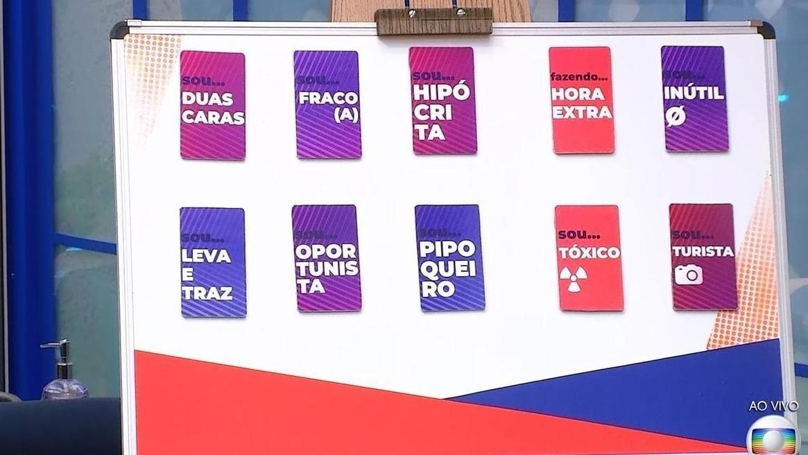 BBB 21: Jogo da discórdia 01.03 - Reprodução/Globoplay