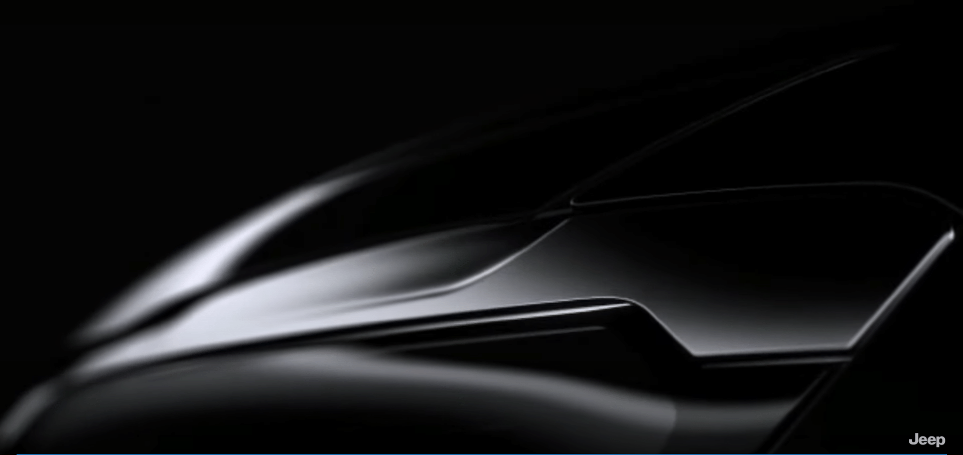 Teaser do SUV de sete lugares da Jeep - REPRODUÇÃO