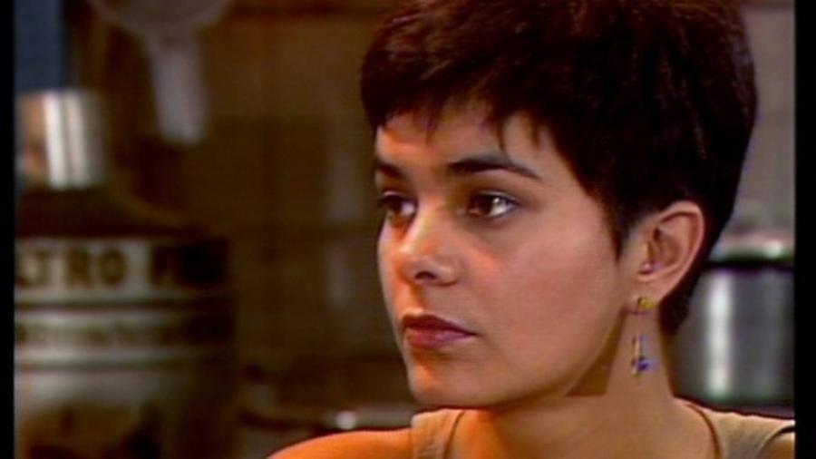 Luciene Adami como Guta em "Pantanal" - Reprodução