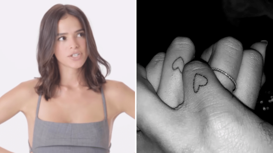 Bruna Marquezine mostrou suas 21 tatuagens em novo vídeo para a Glamour