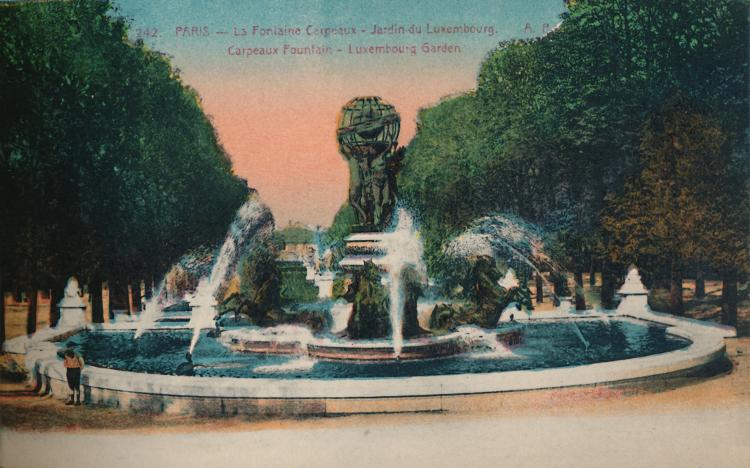 Fontaine de l'Observatoire, em Paris