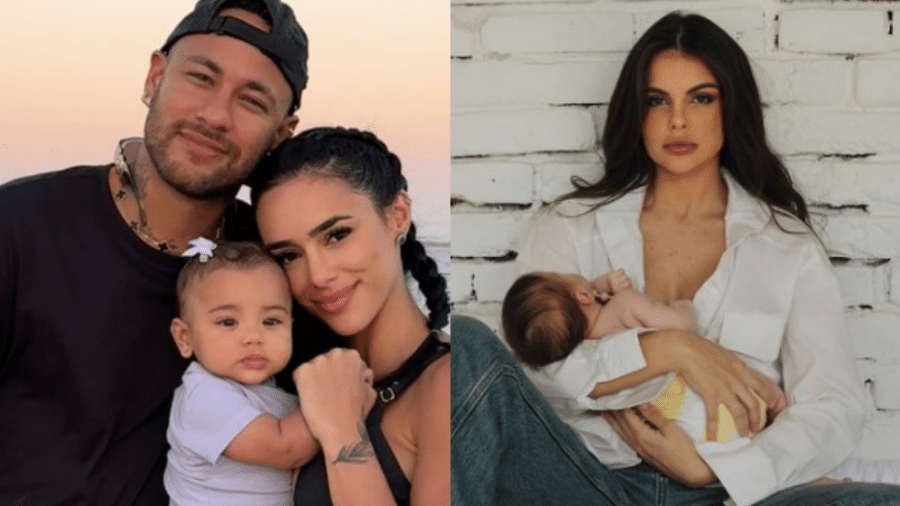 Amanda Kimberlly comenta foto de Mavie, filha de Neymar e Bruna Biancardi