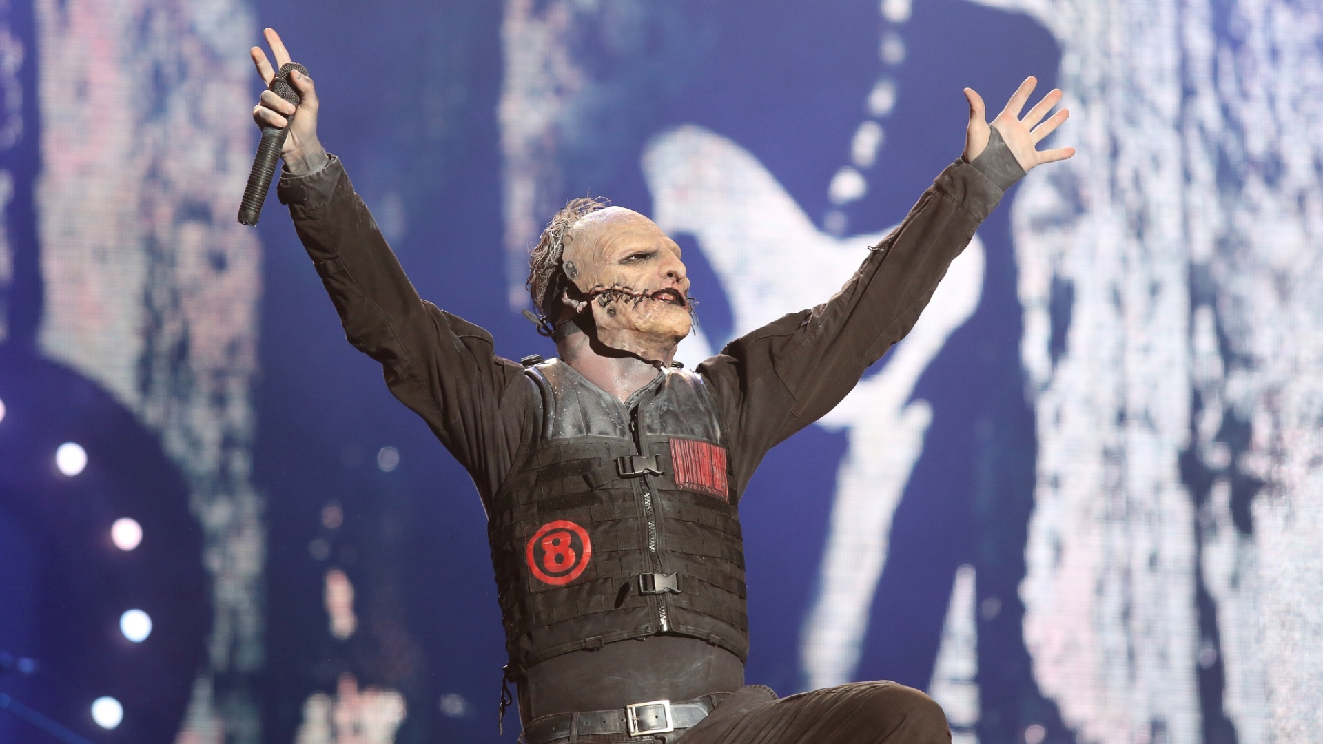 25.set.2015 - Slipknot fecha as apresentações do palco Mundo no quinto dia do Rock in Rio 2015 - Fernando Maia/UOL