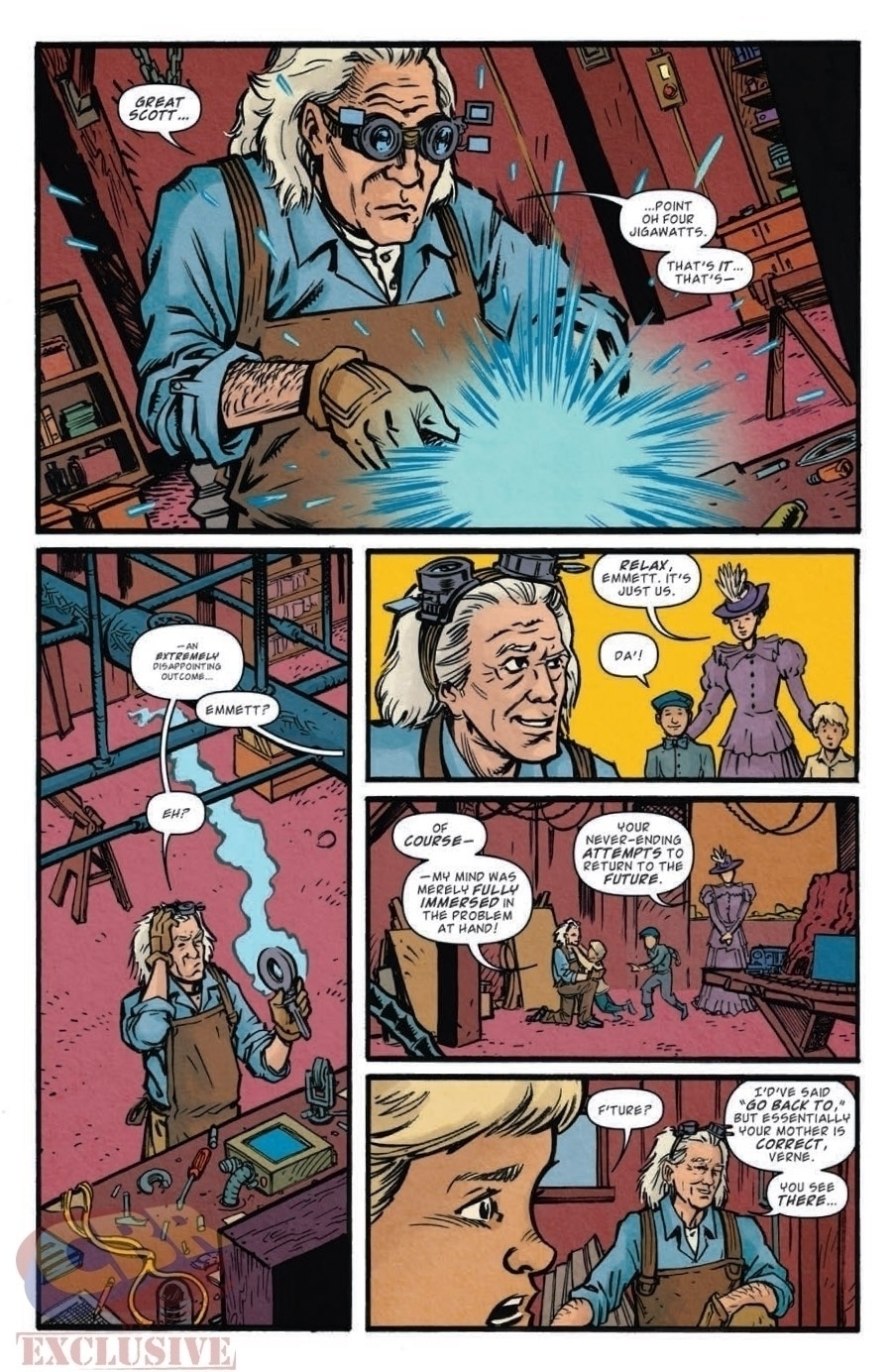 História de "De Volta para o Futuro" ganhar versões em HQ - Reprodução