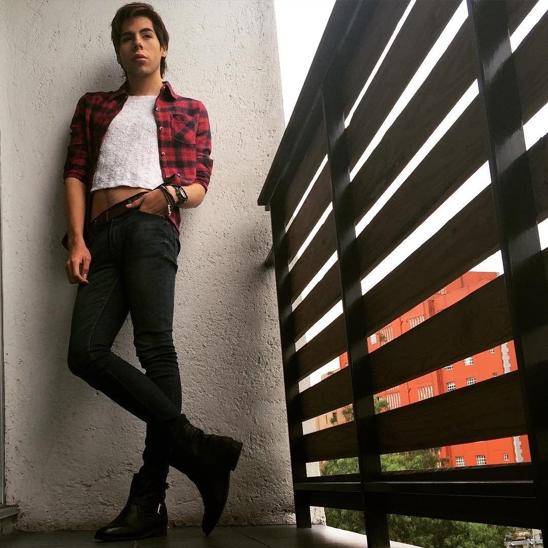 Cropped masculino - Reprodução/Instagram/@kike_liebano