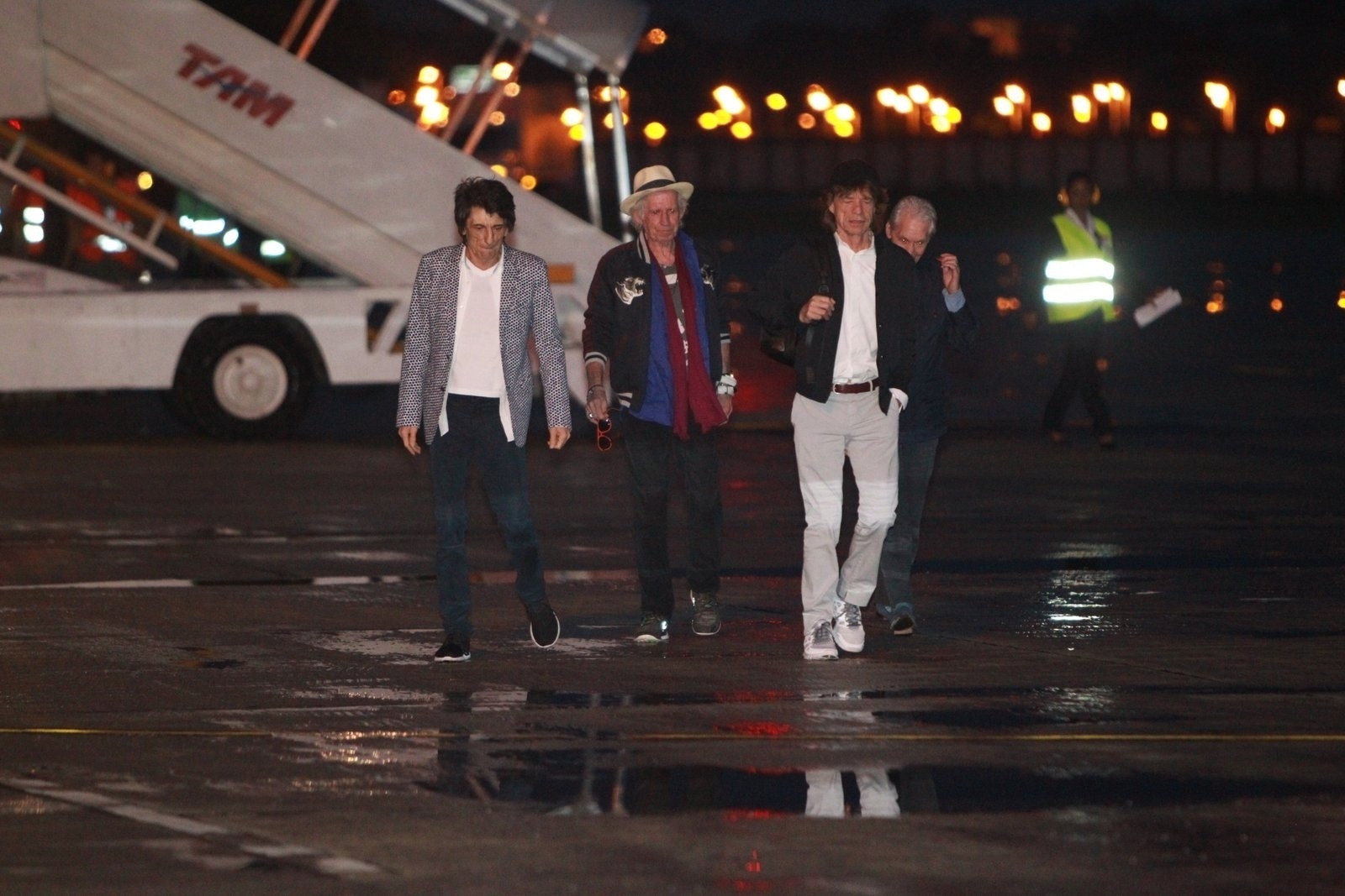 17.fev.2016 - Rolling Stones vai se apresentar no estádio do Maracanã (Rio de Janeiro), no dia 20, no Morumbi (São Paulo), nos dias 24 e 27, e no Beira-Rio (Porto Alegre), em 2 de março - Marcello Sá Barretto/AgNews