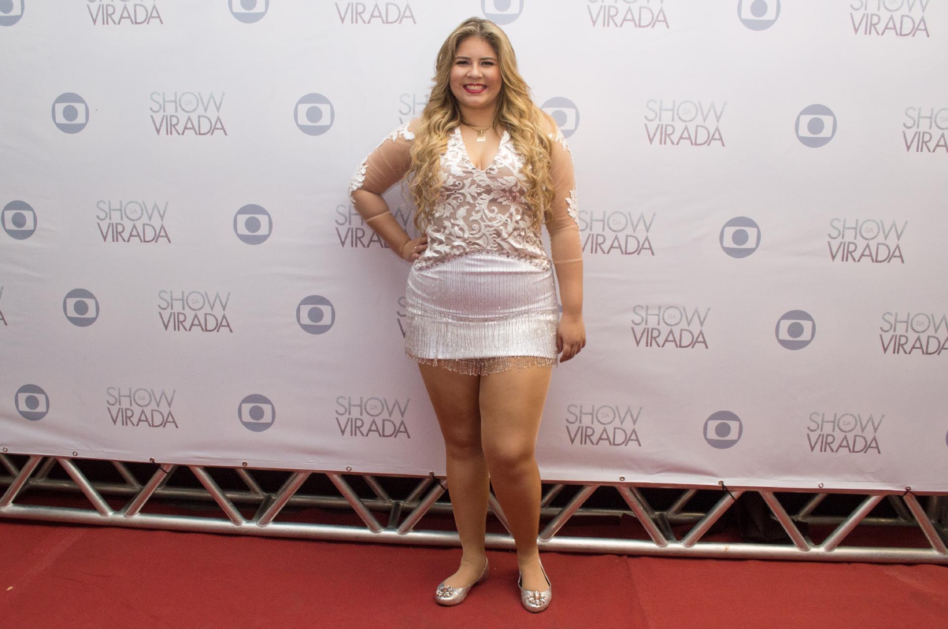 Look Marília Mendonça na gravacao do show da virada 2016 - Gabi de Morais/ AgNews