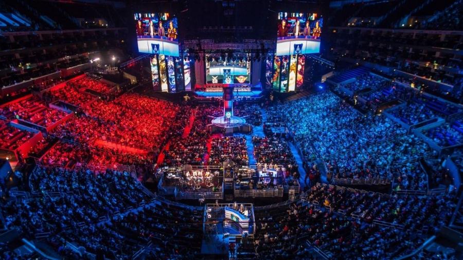 Campeonatos de games como "League of Legends" estão cada vez mais populares com o público em todo o mundo - Reprodução