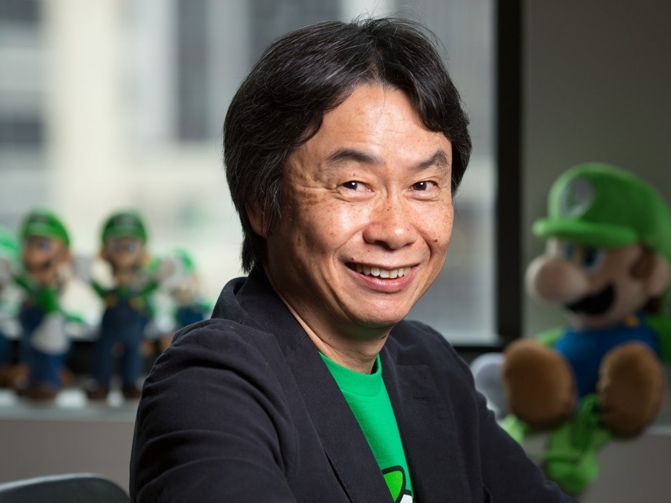 Shigeru Miyamoto, pai das franquias Mario e Zelda, chega aos seus